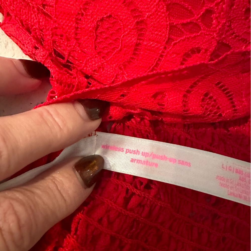 Pink By Vs Wireless Push-Up Pullover - image 5